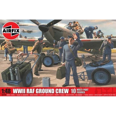 Figurina Maquette Wwii Raf Ground Crew |Miniart|A04702| 1:48 - Immagine 1 di 4
