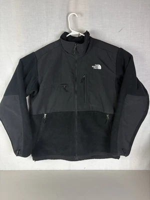 Куртка мужская The North Face большая черная на молнии Polartec Denali флисовая для походов - Изображение 1 из 4