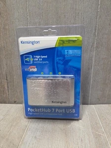 Kensington PocketHub 7 Port USB 2.0 33366 New - Picture 1 of 2