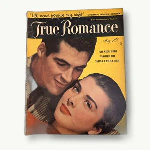 True Romance May Issue Vintage 1950 Drama & Love Stories Magazine - Imagen 1 de 6
