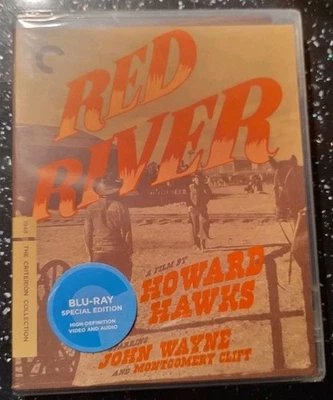 RED RIVER (Criterion Collection) (Blu-ray) US IMPORT Region-A locked John Wayne - Image 1 of 4