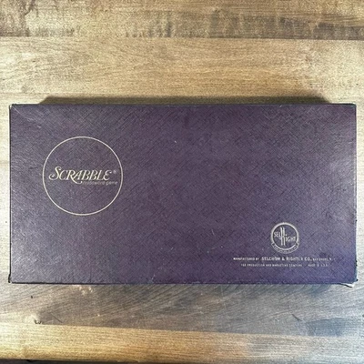 1948-1953 Vintage SCRABBLE Board Game Selchow & Righter - Image 1 of 4