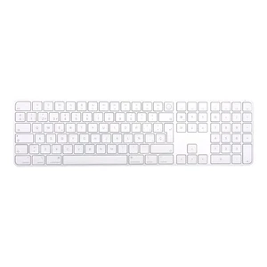 Apple Magic Keyboard avec Touch ID blanc disposition clavier espagnol QWERTY comme neuf - Photo 1/4