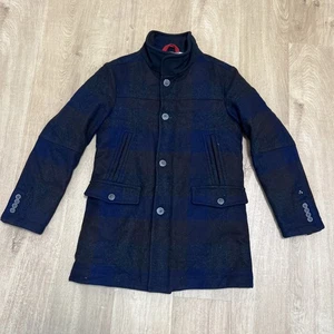 PEUTEREY Down Wool Men's Coat Puffer Jacket Multicolored size Medium - Picture 1 of 12