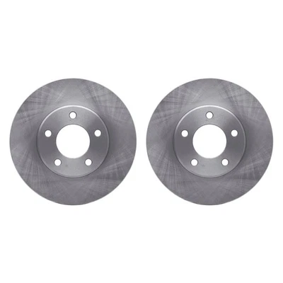 For Dodge Grand Caravan 87-90 R1 Concepts Plain Front Brake Rotor Set - Image 1 of 4