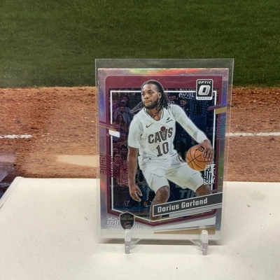 2023-24 Panini Donruss Optic Darius Garland Silver Holo Cleveland Cavaliers - Image 1 of 2