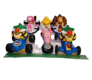 Konvolut 5 Mario Cart Autos 2022-2024 McDonalds Spielzeug verschiedene Figuren - Bild 1 von 21