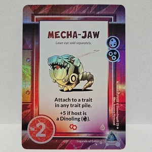 Doomlings Legends of Enderas Mecha-Jaw 07/13 FUZE 1st Ed Holo Foil - Picture 1 of 2