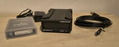 1x 8697-RDX Tandberg RDX QuickStor USB 3.0  und 1x 8541-RDX -500GB RDX Cartridge - Bild 1 von 4