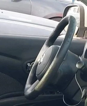 Nissan Versa LH 2013-2014 airbag volante conductor OEM Foto 1 de 3