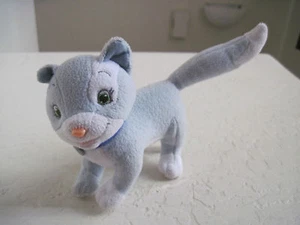 6" Mattel BLUE GRAY KITTY CAT Plush Stuffed Animal  - Picture 1 of 3