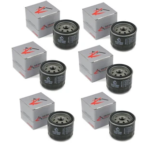 Set of 6 Lawn Mower Oil Filters for Kawasaki 490652076, 49065-2077, 490652077 - Picture 1 of 8