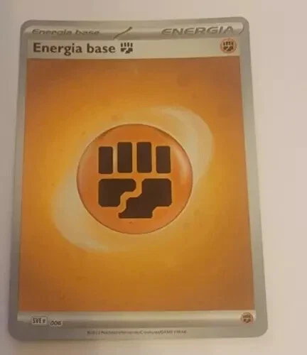 Energia Base Lotta ® Pokemon 151 SVE 006 ® Cosmos HOLO ® Italiano - Immagine 1 di 1