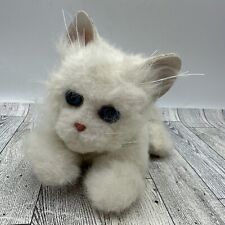 Tiger Electronics Furreal Friends White Persian Cat Purring Clawing 2002 12 In.