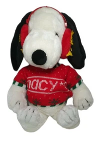 1972 Vintage 20" Tall Plush SNOOPY Peanuts Macy's Christmas Holiday - Imagen 1 de 14