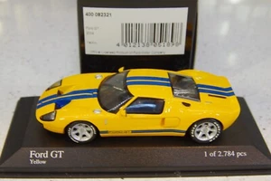 1/43 Minichamps 2004 Ford GT Yellow 2004 400 082321 1/2,784 pieces - Picture 1 of 11