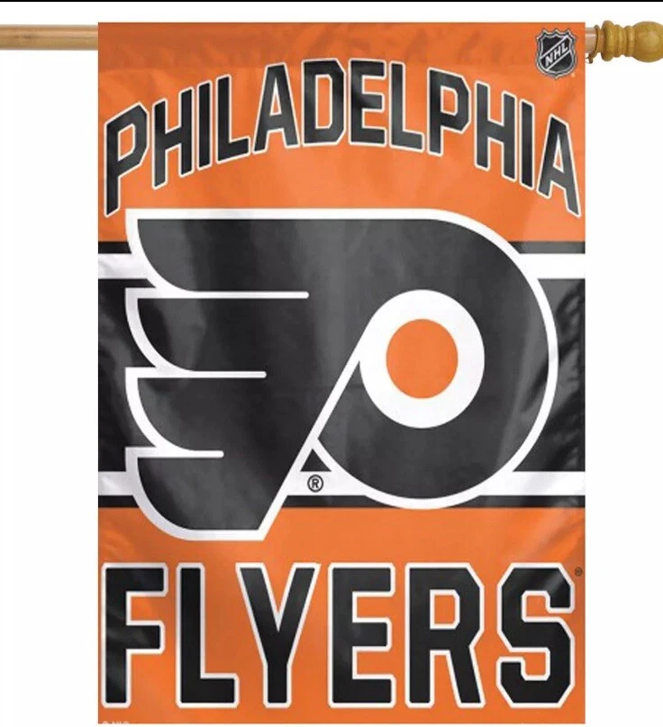 Philadelphia Flyers 28 X 40" Vertical Flag / Banner Indoor / Outdoor One Sided - Image 1 of 1