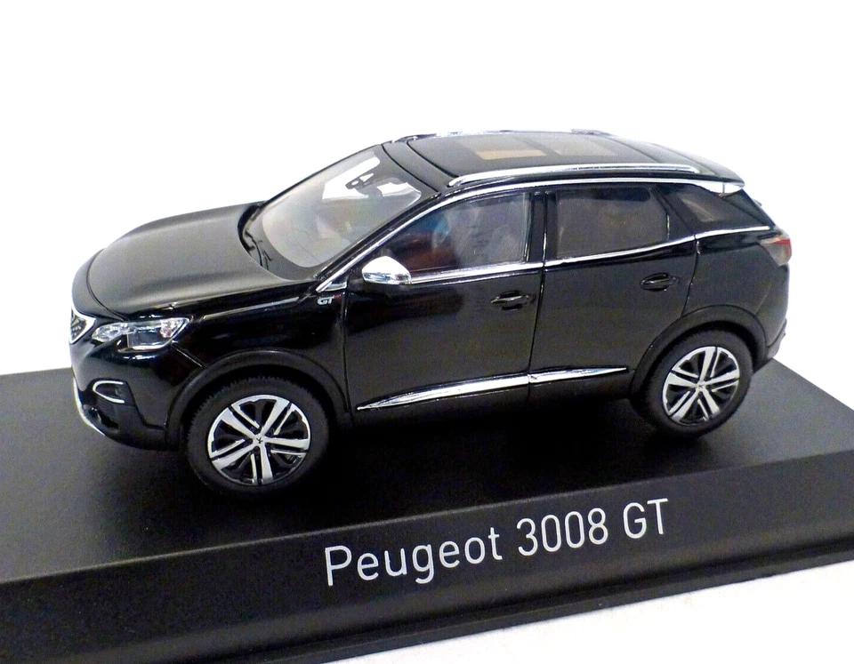 Peugeot 3008 GT 2016, Nero, 1:43 NOREV - Immagine 1 di 1