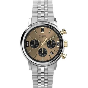 Reloj de Hombre TIMEX MARLIN TW2W60100 Chrono Acero Inoxidable Champagne - Imagen 1 de 1