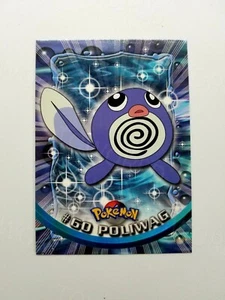 Tarjetas coleccionables de Pokémon Topps (Serie 1) #60 ""Poliwag"" casi nuevas como nuevas - Imagen 1 de 2