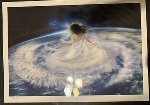 John Doe "Annie" Signed and Numbered Edition w/COA Banksy Miss Universe Fairey - Picture 1 of 5