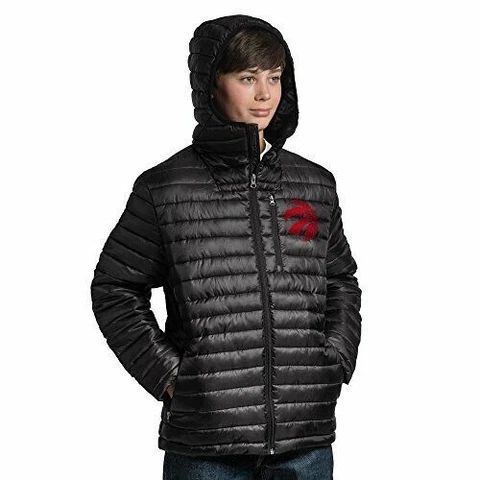 G-III Youth Boys NBA Quilted Puffer Jacket Toronto Raptors Size L 16/18 Ripstop Cover