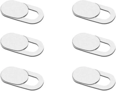 FOXYAYE 5 Webcam Cover Sticker Slide Camera Privacy Security Protect For Phone Laptop