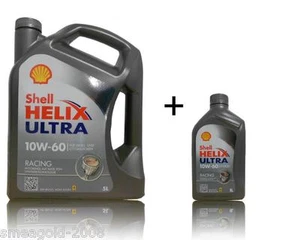Shell Helix Ultra RACING 10W-60 Motoröl VW , Fiat 9.55535-H3 1x5+1x1Liter - Bild 1 von 5