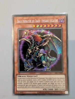 DRAGO IMPERATORE DEL CAOS - EMISSARIO DELLA FINE IOC-IT000 SECRET RARE - Immagine 1 di 2