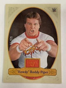 2023 PANINI CHRONICLES GOLDEN AGE WWE BLUE #177 ROWDY RODDY PIPER #D 69/99 - Picture 1 of 2