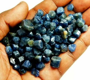 Natural Earth Mind Blue Sapphire Rough Raw Loose Gemstone Lot ! - Picture 1 of 1