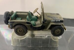 Corgi Diecast USMC Jeep. 1:43 Scale