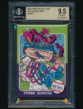 2020 Topps Project 2020 #133 George Brett by Ermsy 1975 BGS 9.5 PR:7757