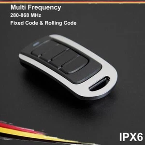 287-868 MHz Universal Garagentor Handsender Fernbedienung Kompatible Multi Marke - Picture 1 of 12