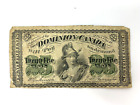 March 1St, 1870 Dominion Of Canada 25 Cent Bill Currency