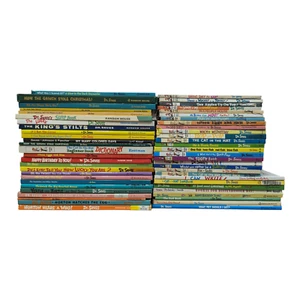 Lot of 54 Dr Seuss Children's Books Bright/Early Beginner Books Kohl's Cares - Picture 1 of 17