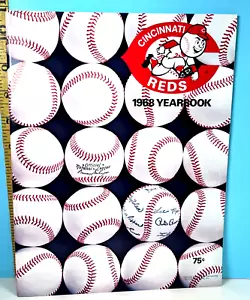 ๐ฅ1968 Cincinnati Reds Baseball Yearbook High Grade MINT!!๐ฅ - Picture 1 of 7