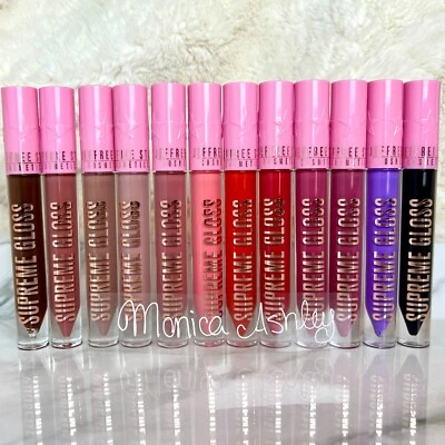 NEW Jeffree Star Supreme Lip Gloss | Full Pigment, Assorted Shades, 20+ Options - Image 1 of 4