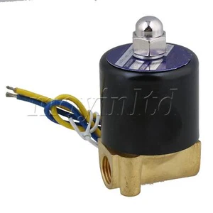 2Sets 12V DC 1/4" Elektro Magnetventil Wasser Luft N/C Gas Wasser Luft 2W025-08 - Bild 1 von 4