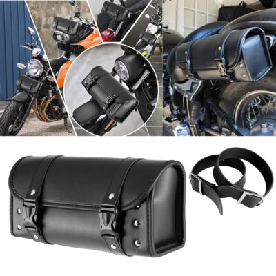 Ferramenta garfo dianteiro motocicleta alforje armazenamento para Kawasaki VULCAN VN 750 900 800 - Imagem 1 de 4