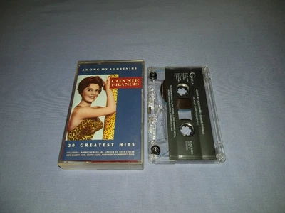 CONNIE FRANCIS AMONG MY SOUVENIRS 20 GREATEST HITS CASSETTE TAPE ALBUM Foto 1 de 2