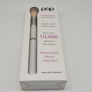 Brand New Pop Sonic Shimmer Vibrate Makeup Brush Korean Bristles +3x Brush Heads - Picture 1 of 5
