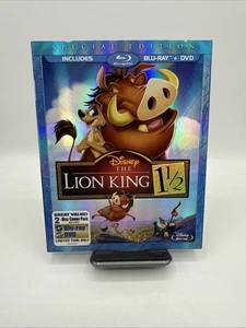 NEW DISNEY THE LION KING 1½ BLU RAY DVD 2 DISCS + OOP SLIPCOVER SPECIAL EDITION - Picture 1 of 3