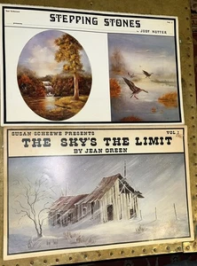 The Skys The Limit Painting Bk. Susan Scheewe/Jean Green + Stepping Stones 1980s - Picture 1 of 7
