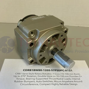 CDRB1BW80-120S-S7PSDPC-X121 SMC Flügelrad-Drehantrieb - Bild 1 von 6