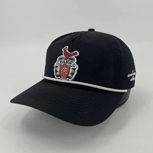Malbon Golf Rope Hat in Black - For Health Seekers And Golfers - Cardinal Logo - Picture 1 of 10