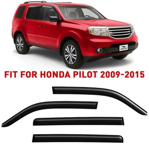 Rain Guards Vent Visors Shade for 2009-2015 Honda Pilot - Picture 1 of 8