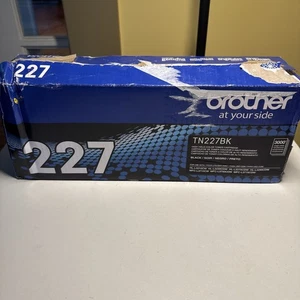 Brother TN227BK High-Yield Black Toner Genuine - Picture 1 of 5
