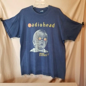 Radiohead Pablo Honey Tour Concert Album Original Vintage T-Shirt 1993 USA XL - Picture 1 of 24