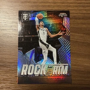 2024-25 Panini Totally Certified Victor Wembanyama Rock The Rim #25 - Bild 1 von 2